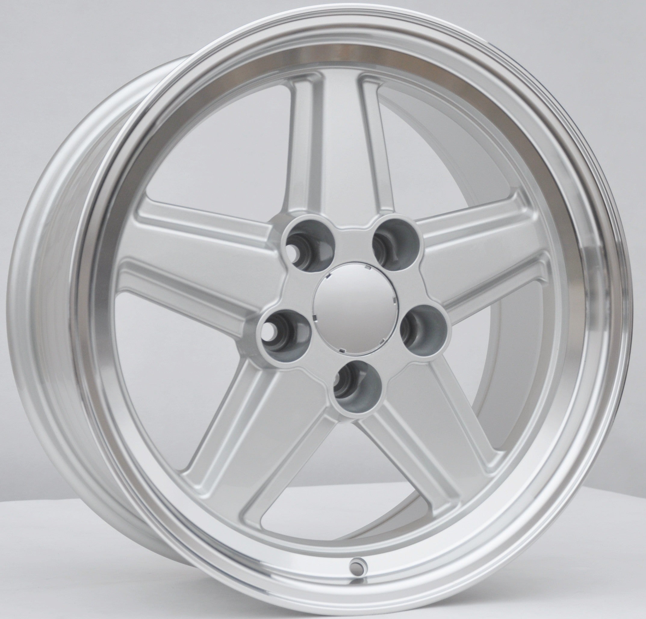 PDW 5938 Alufælge 17" 5x112 ET19 – Poleret/sølv (sæt á 4)