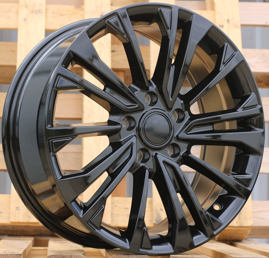 PDW 1114 Alufælge 18" 5x120 ET50 – Sort (sæt á 4)