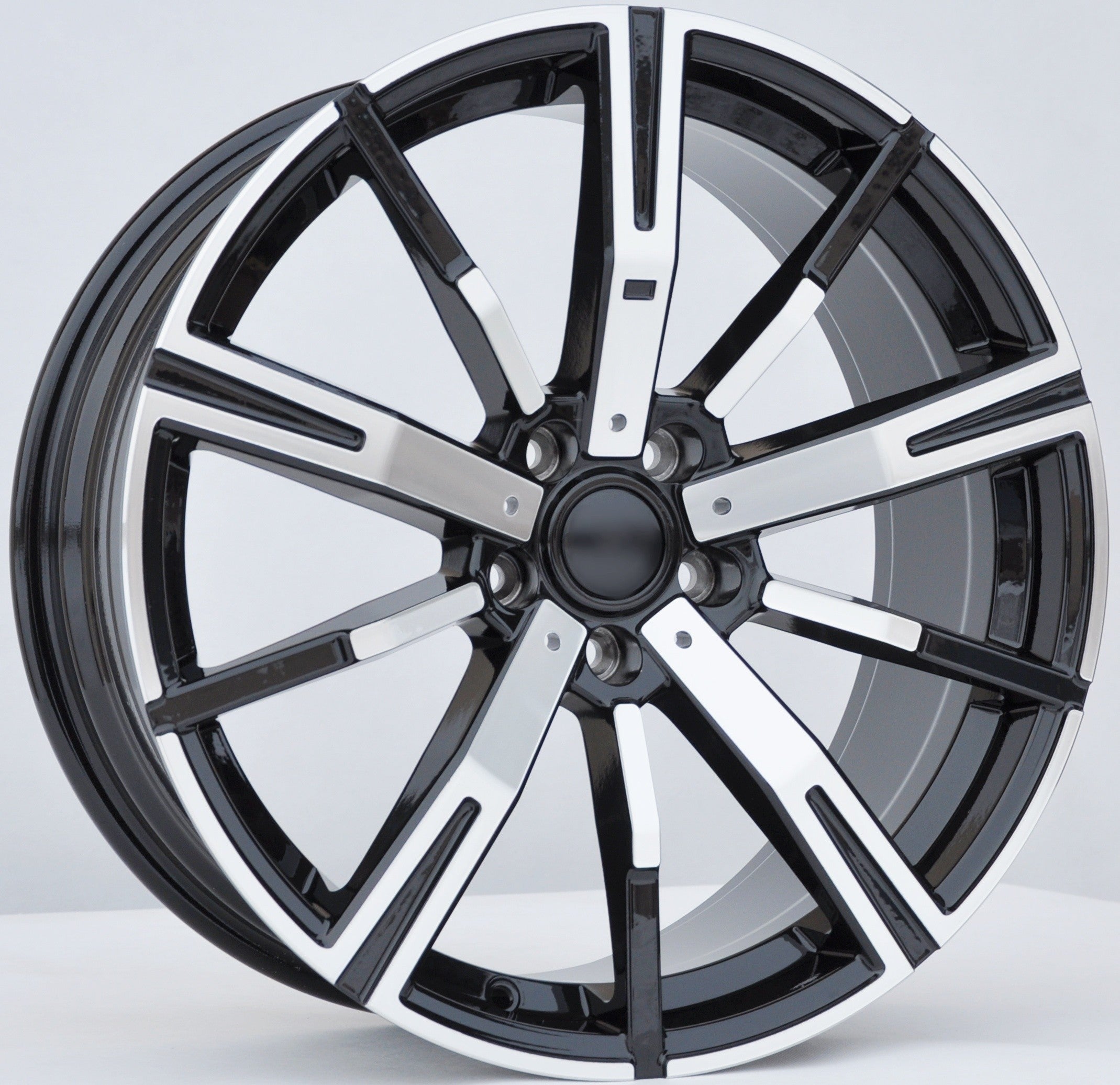 PDW 1156 Alufælge 20" 5x112 ET26 – Poleret/sort (sæt á 4)