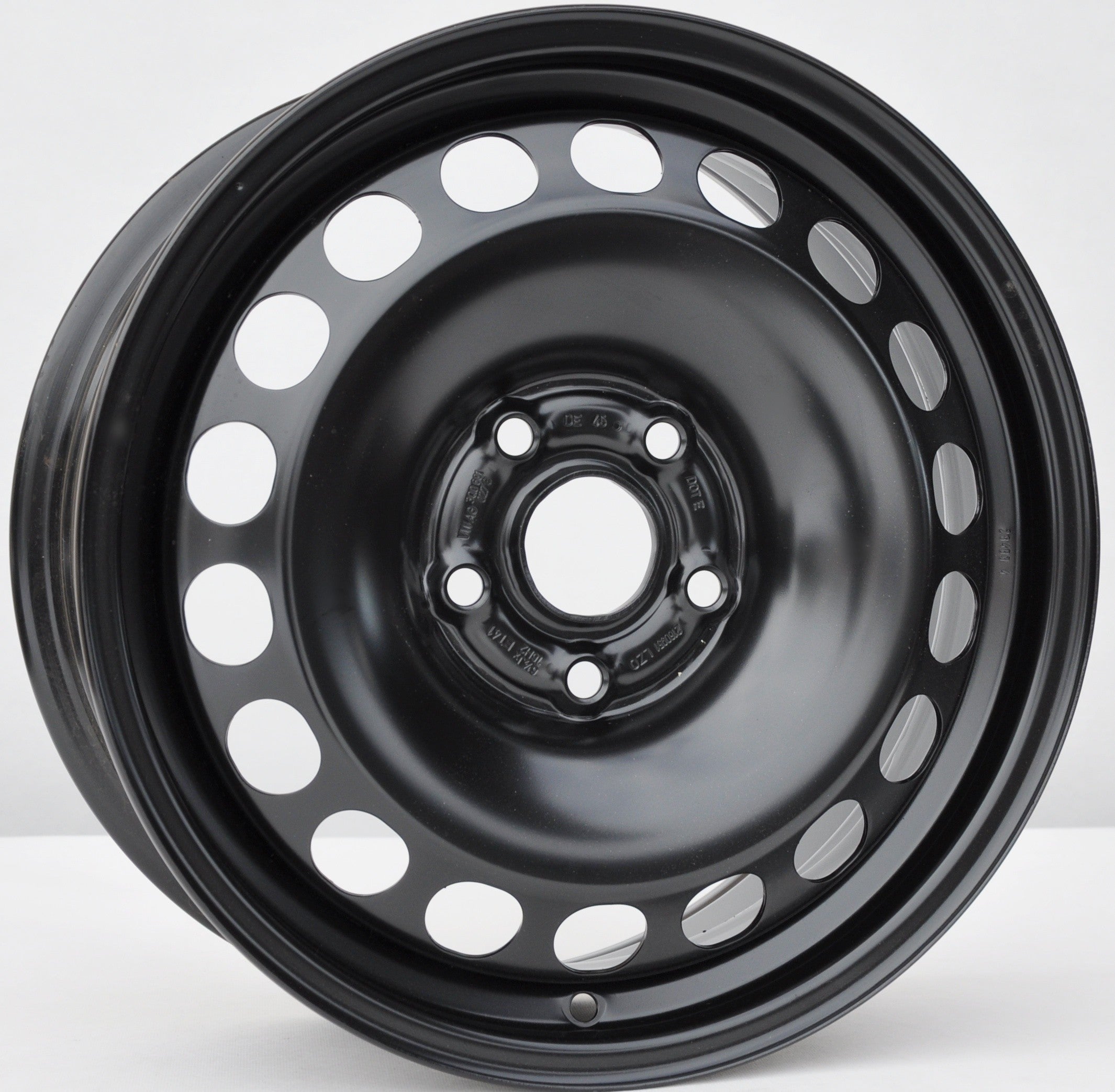 Volkswagen (oryginalne OEM) 3Q0601027C Stålfælge 16" 5x112 ET41 – Sort (sæt á 4)
