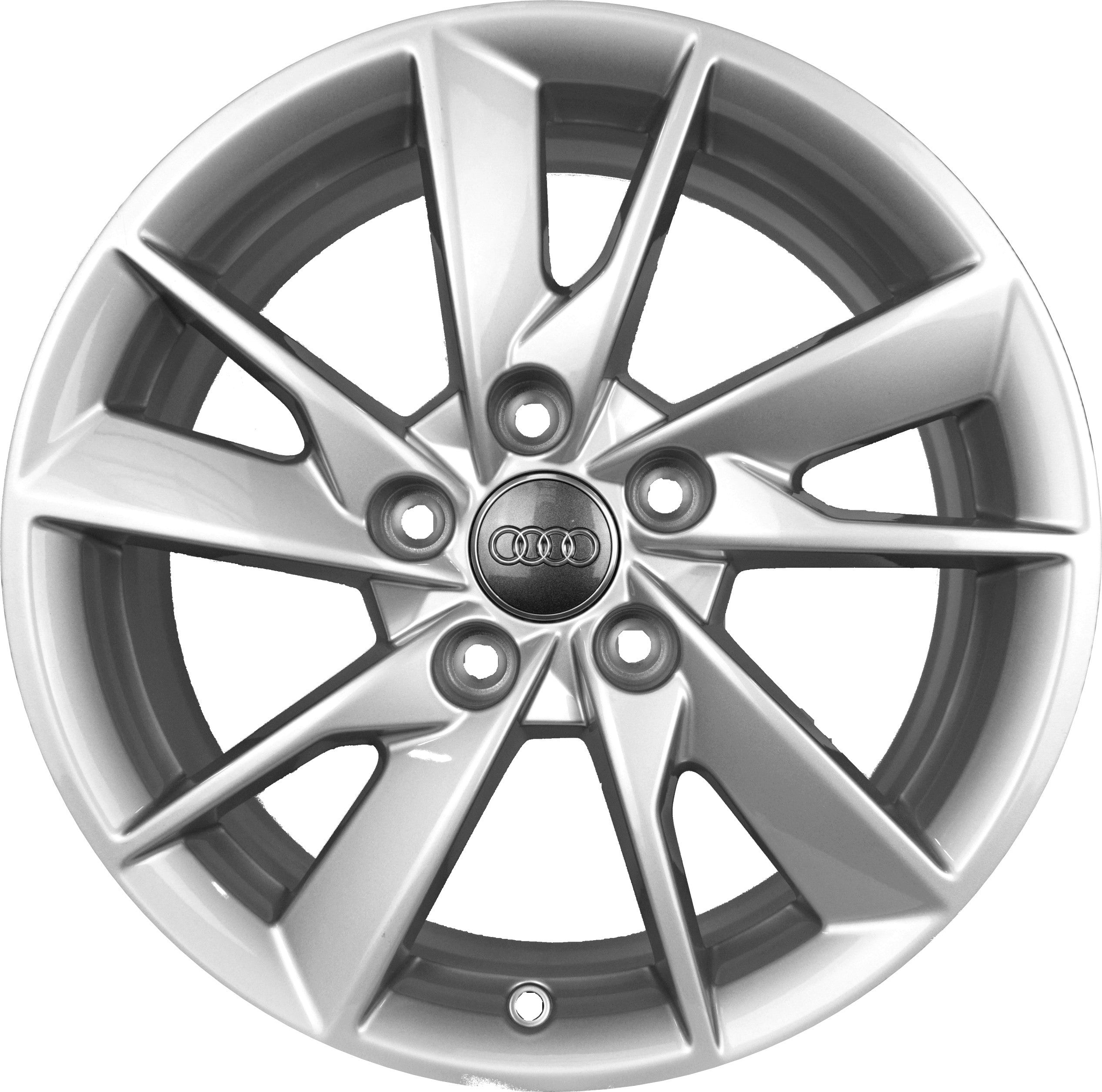 Audi (oryginalne OEM) 8w0601025b Alufælge 16" 5x112 ET35 – Sølv (stk)