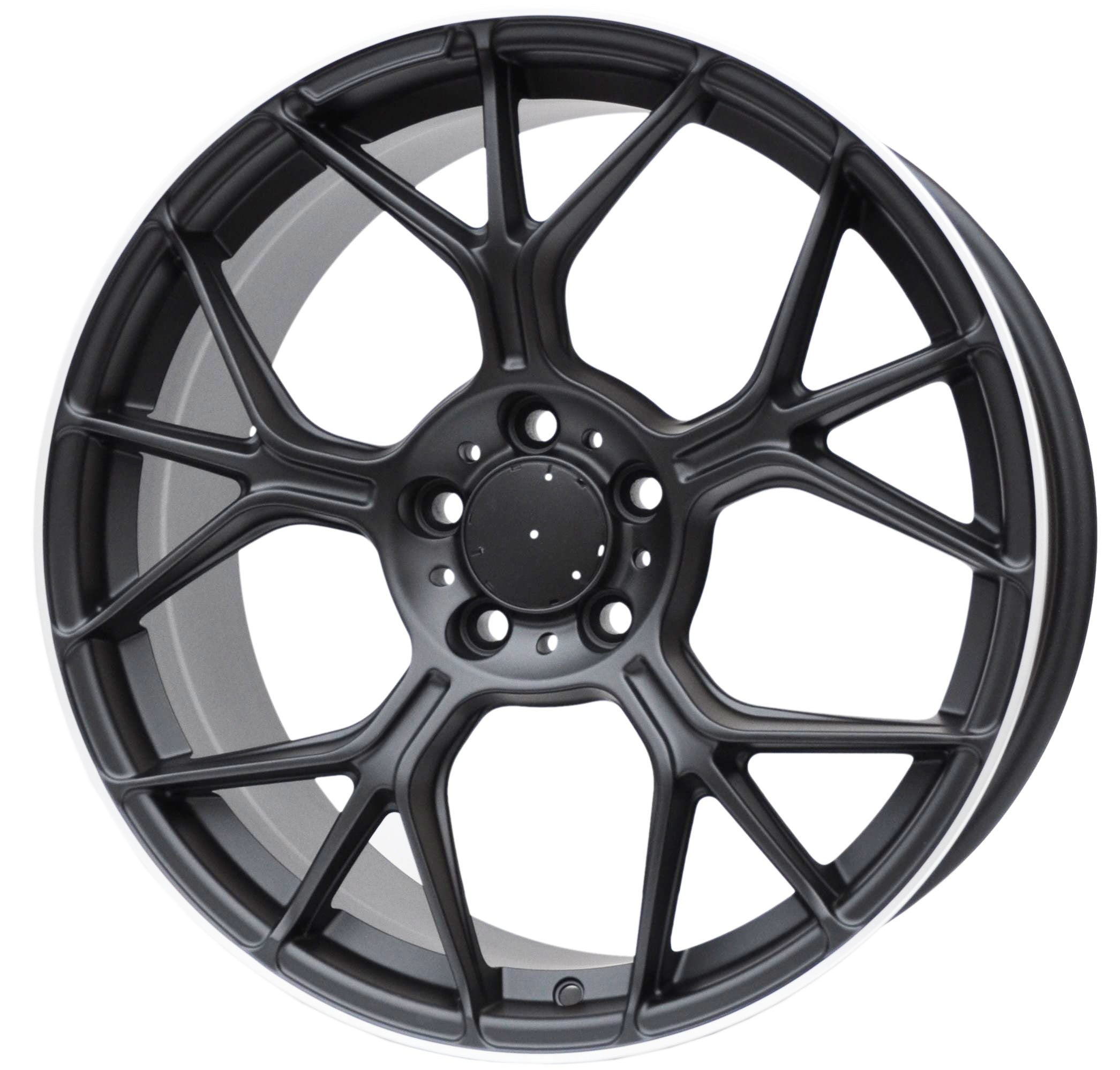 PDW FBX120 Alufælge 19" 5x112 ET40 – Sort półmat (sæt á 4)