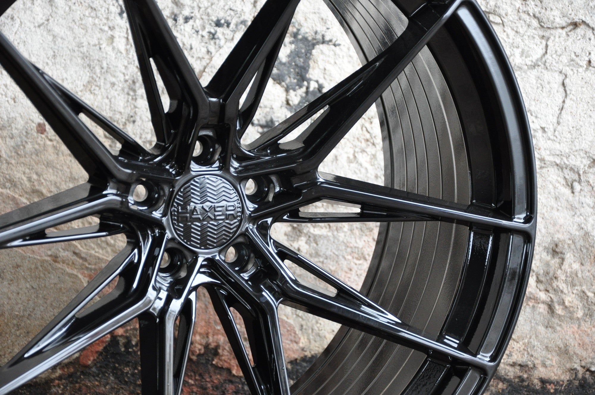 Haxer HX036 Alufælge 19" 5x114.3 ET40 – Sort (sæt á 4)