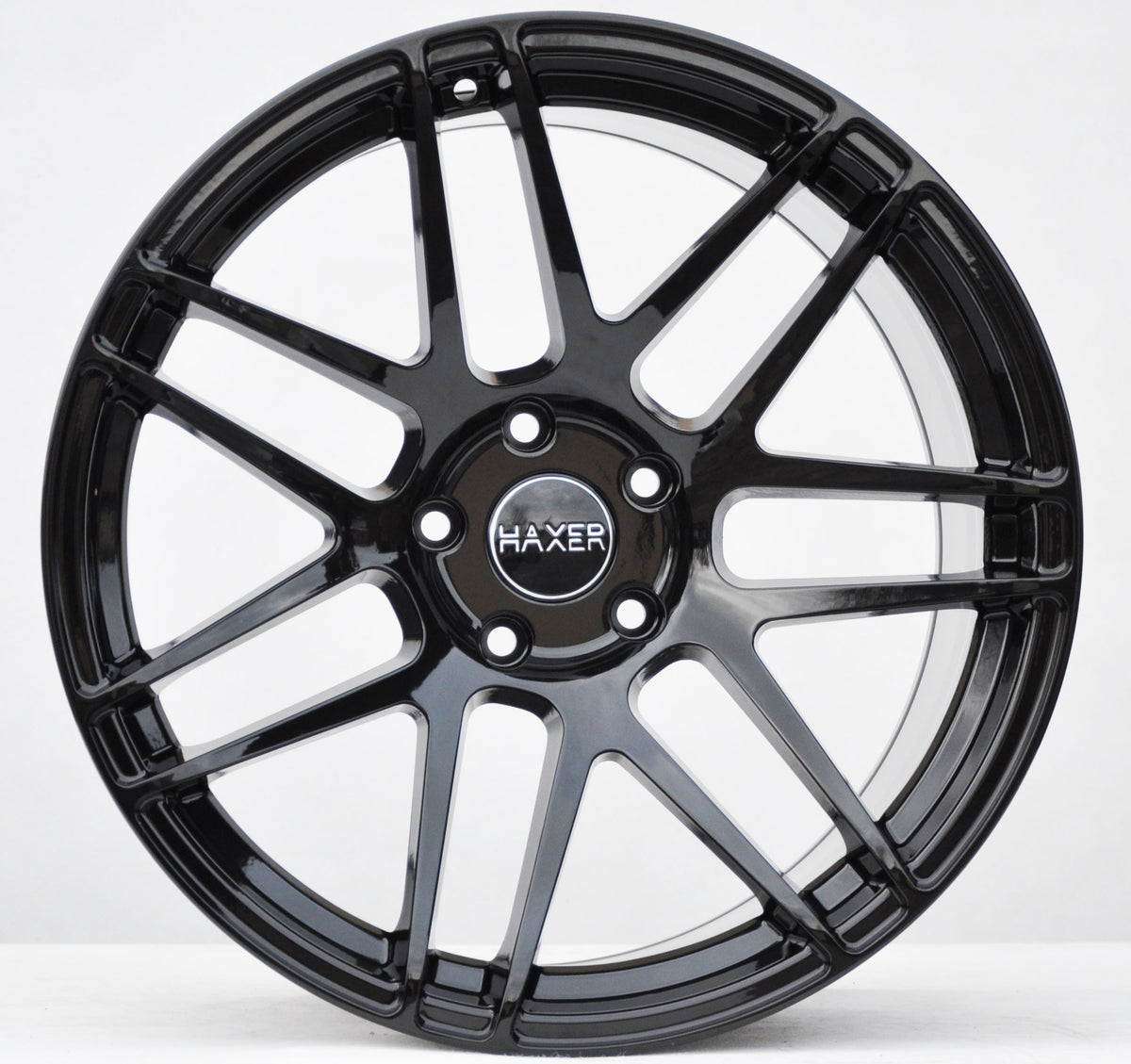 Haxer HX020 Alufælge 19" 9/10J 5x120 ET20 – Blank sort perleeffekt (sæt á 4)