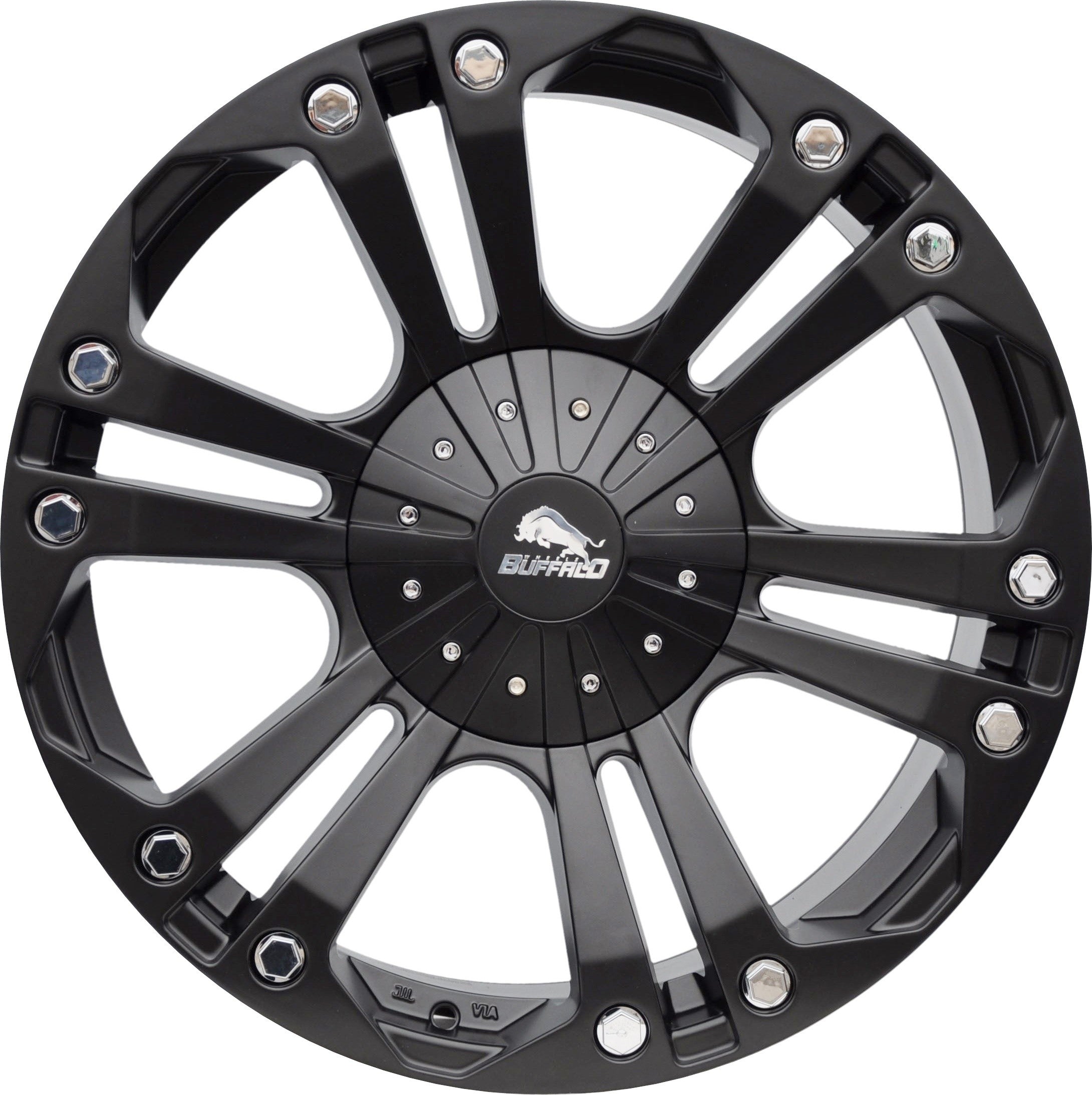 Toro Corsa 778 Alufælge 18" 6x139.7 ET-12 – Sort (sæt á 4)