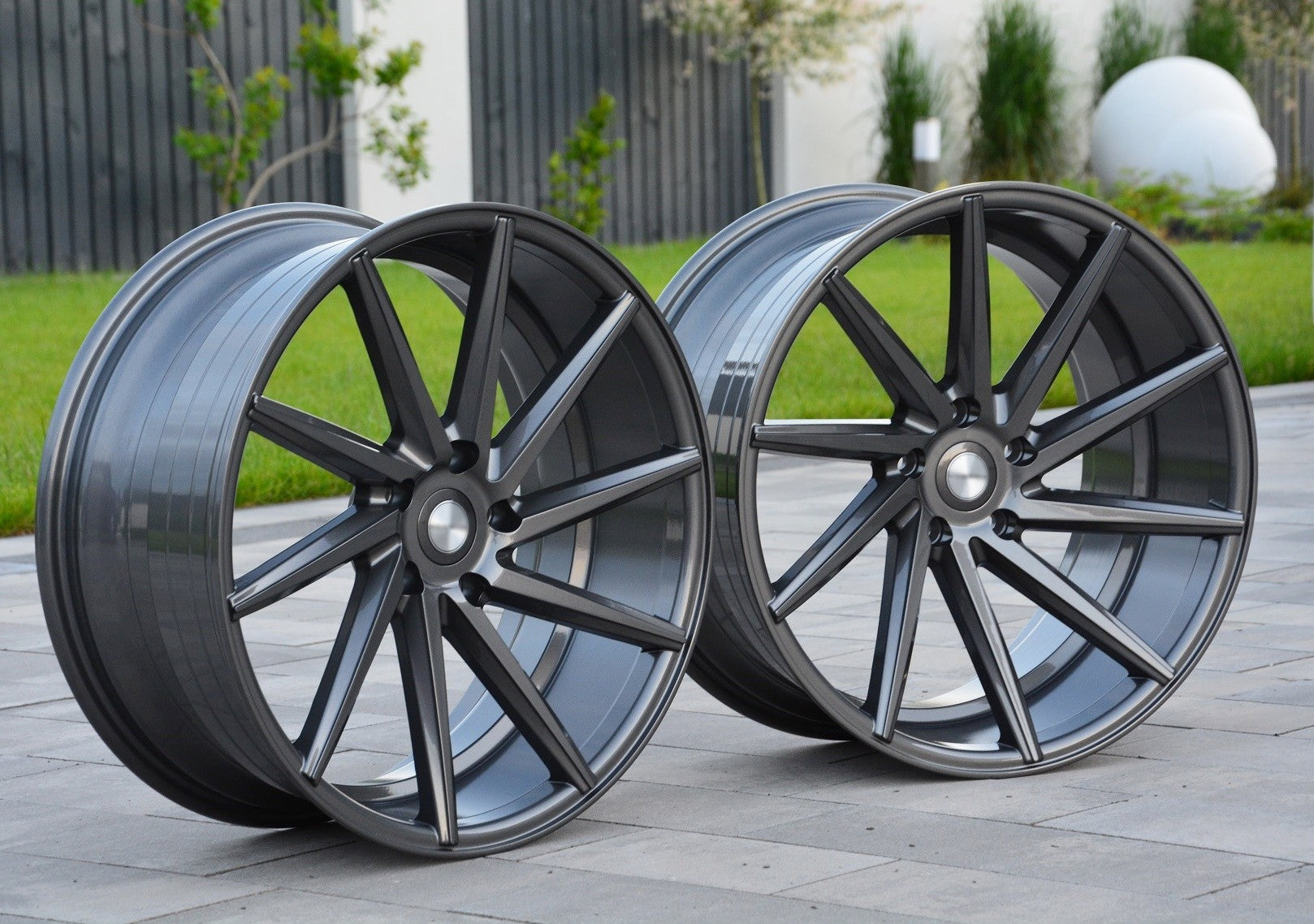 PDW 1059 Alufælge 18" 5x112 ET40 – Grå (sæt á 4)