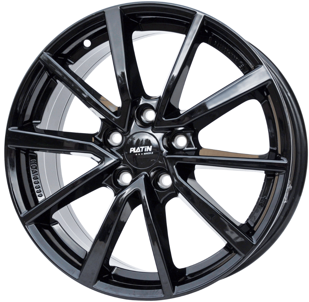 Platin KAR1/KBA53339 Alufælge 17" 5x114.3 ET53 – Sort mat (sæt á 4)