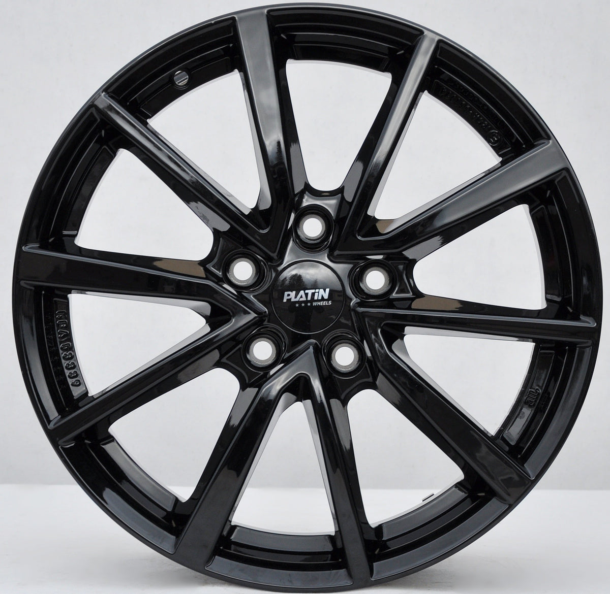 Platin KAR1/KBA53339 Alufælge 17" 5x114.3 ET53 – Sort mat (sæt á 4)