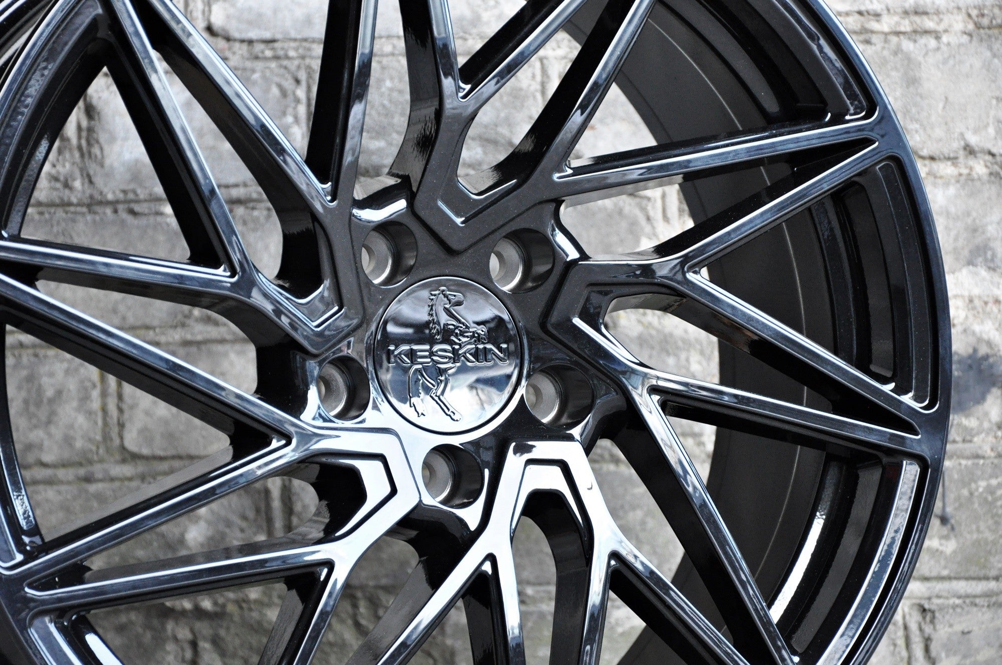 Keskin KT20 Alufælge 19" 5x108 ET45 – Sort (sæt á 4)