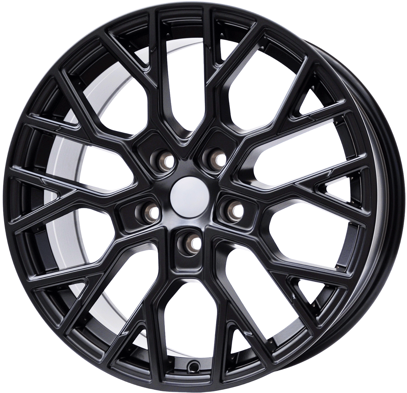 PDW 5659 Alufælge 18" 5x120 ET48 – Sort półmat (sæt á 4)