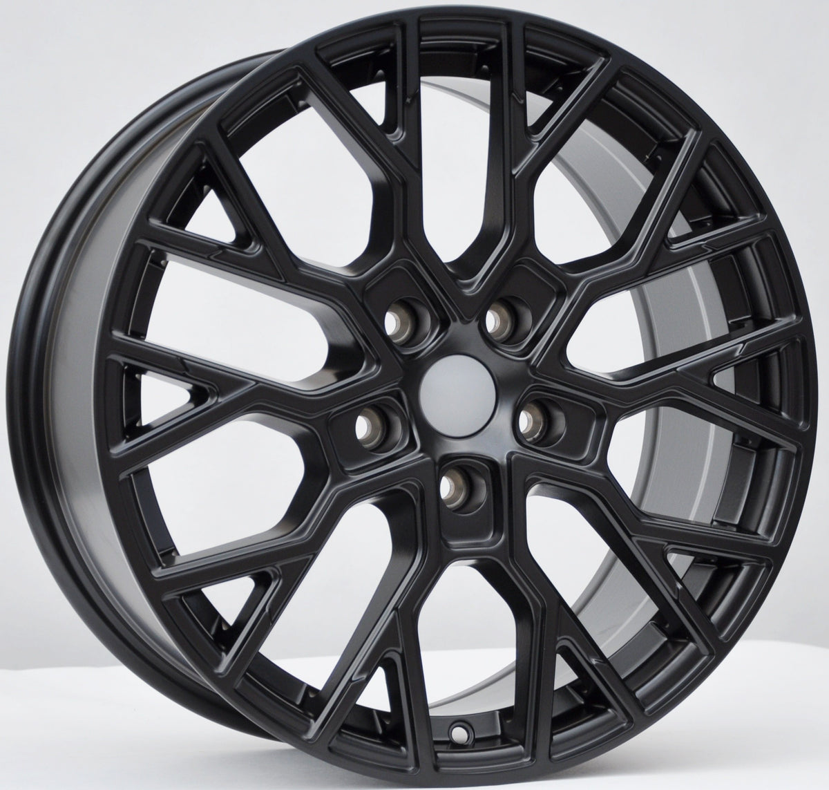PDW 5659 Alufælge 18" 8J 5x120 ET48 – Sort halvmat (sæt á 4)