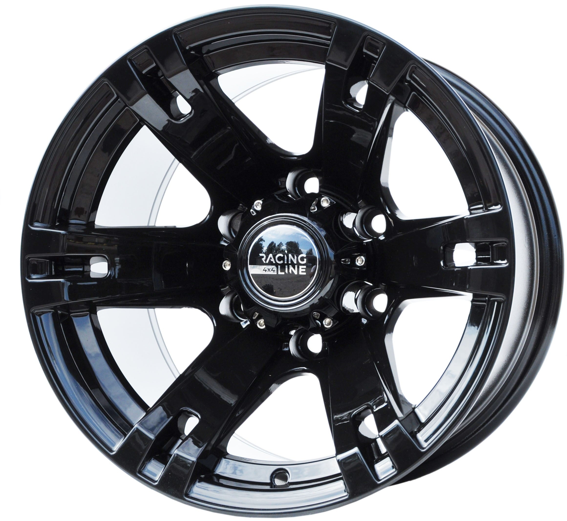 PDW 311 Alufælge 15" 6x139.7 ET-44 – Sort (sæt á 4)