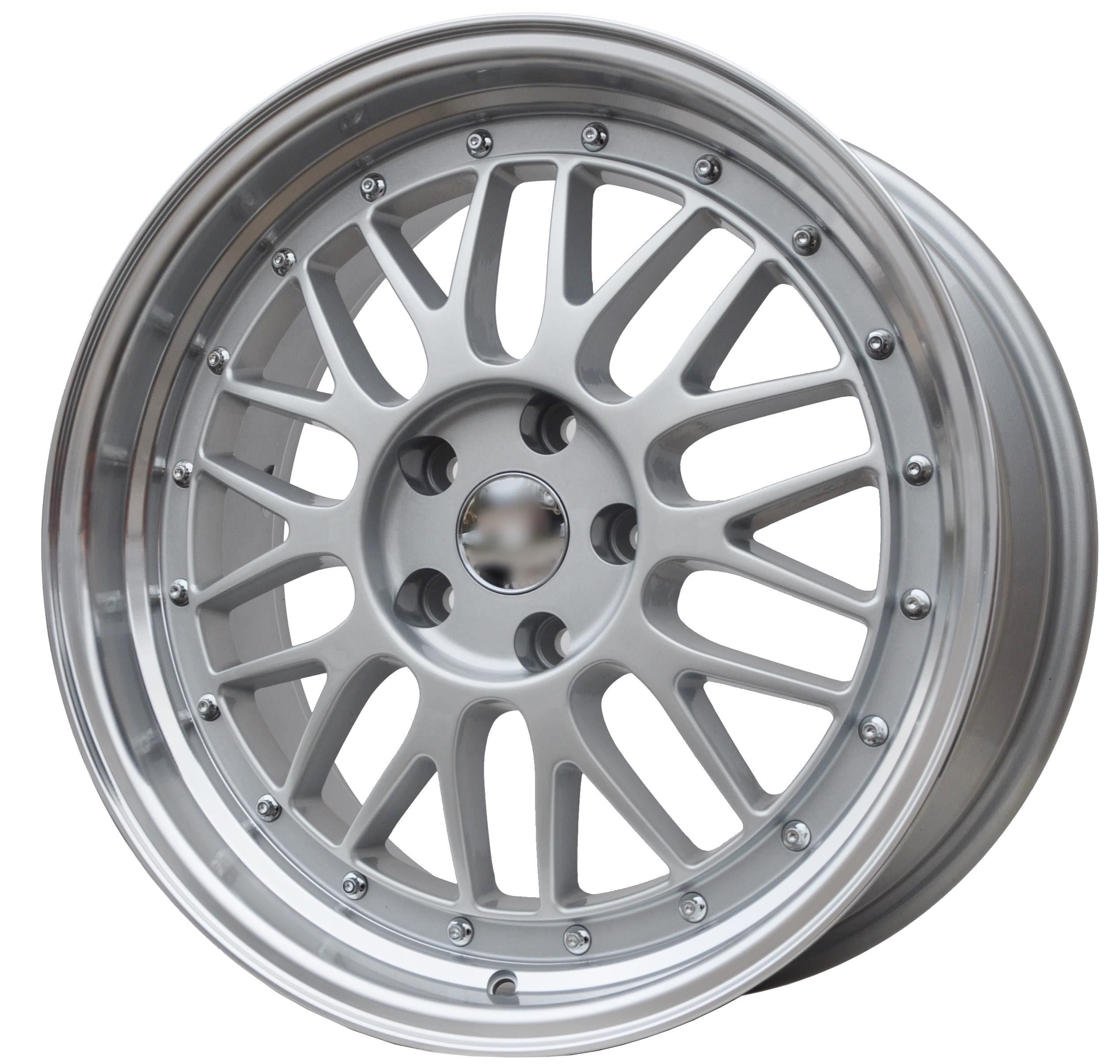 PDW 1025 Alufælge 17" 5x112 ET35 – Poleret/sølv (sæt á 4)