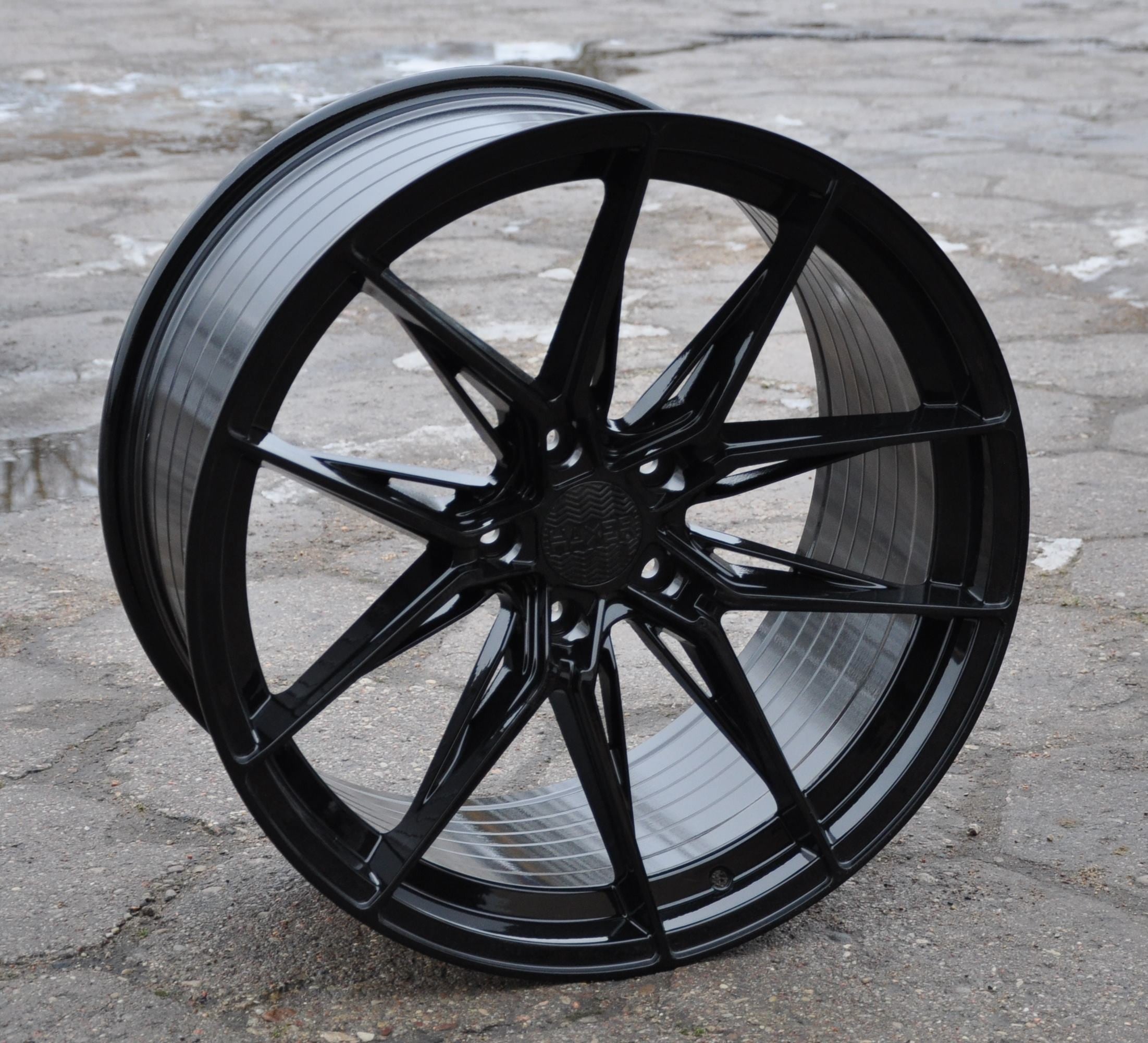Haxer HX036 Alufælge 17" 5x100 ET38 – Sort (sæt á 4)