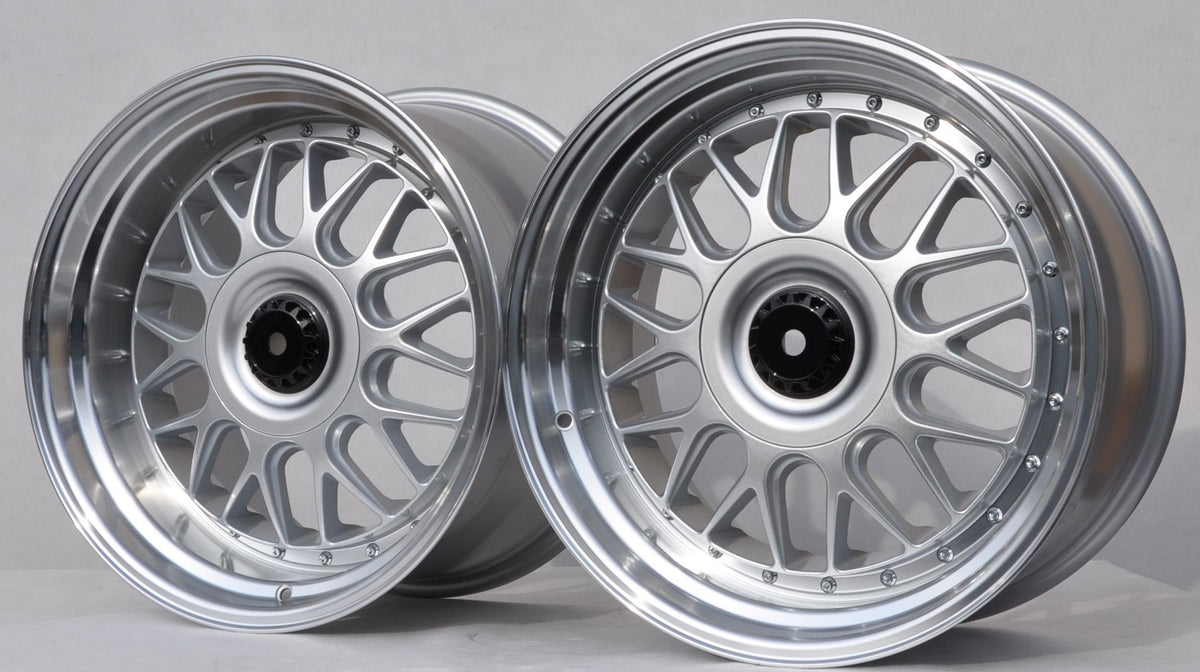 PDW 244 Alufælge 19" 5x120 ET25 – Poleret/sølv (sæt á 4)