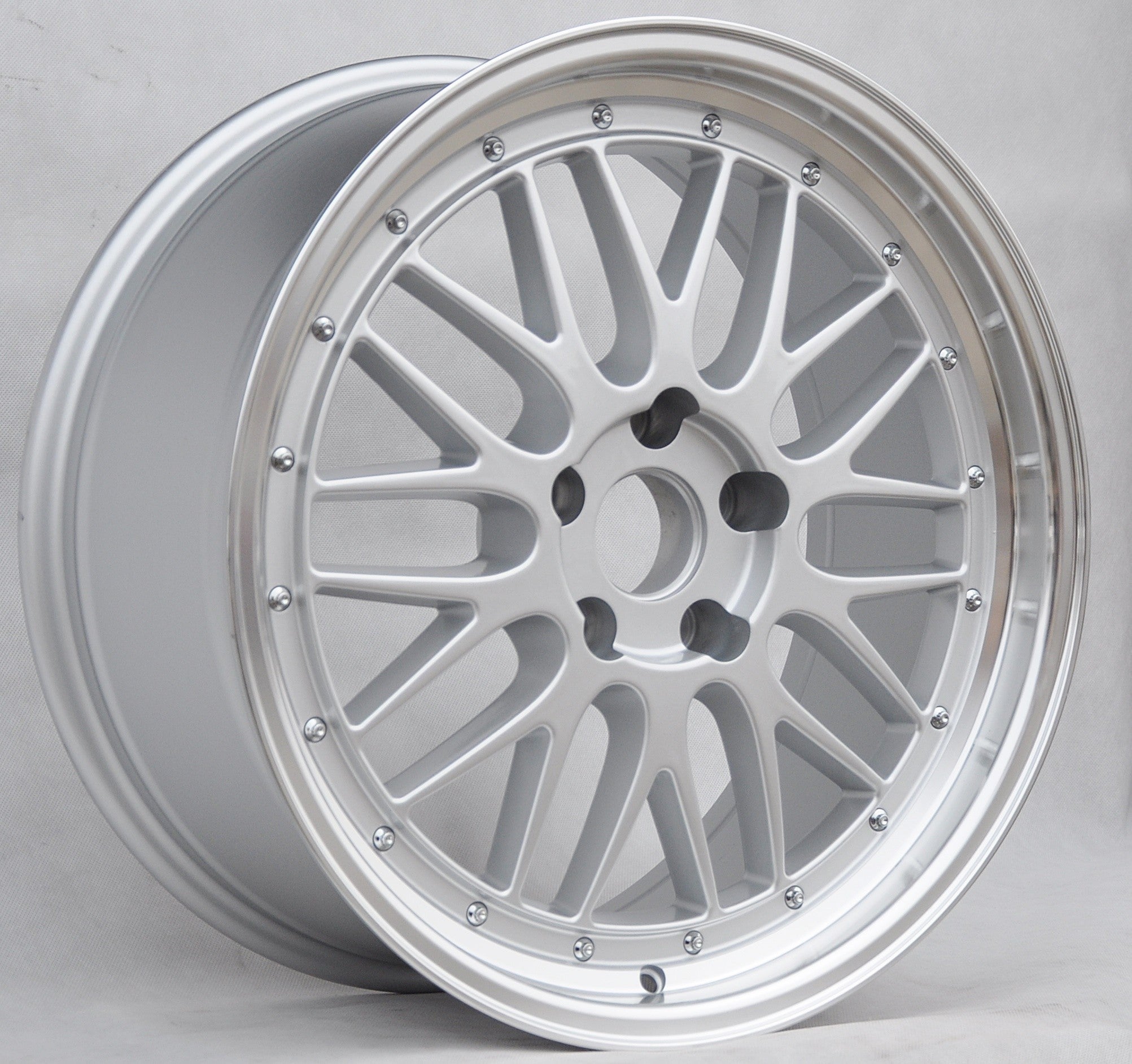 PDW 848 Alufælge 19" 5x120 ET20 – Poleret/sølv (sæt á 4)