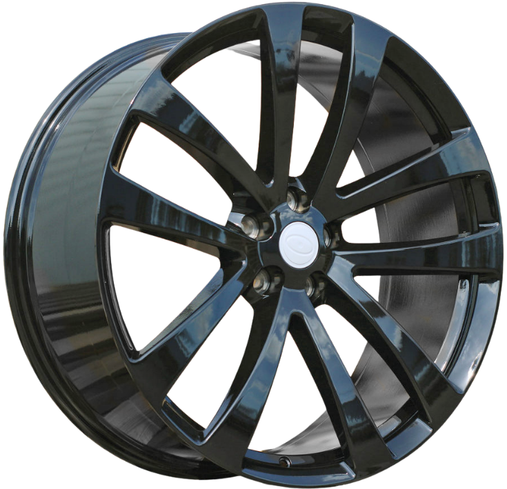 PDW 1796 Alufælge 22" 5x120 ET42.5 – Sort (sæt á 4)