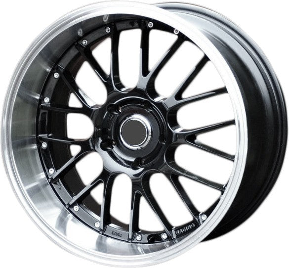 PDW 773 Alufælge 18" 5x120 ET20 – Poleret/sort (sæt á 4)
