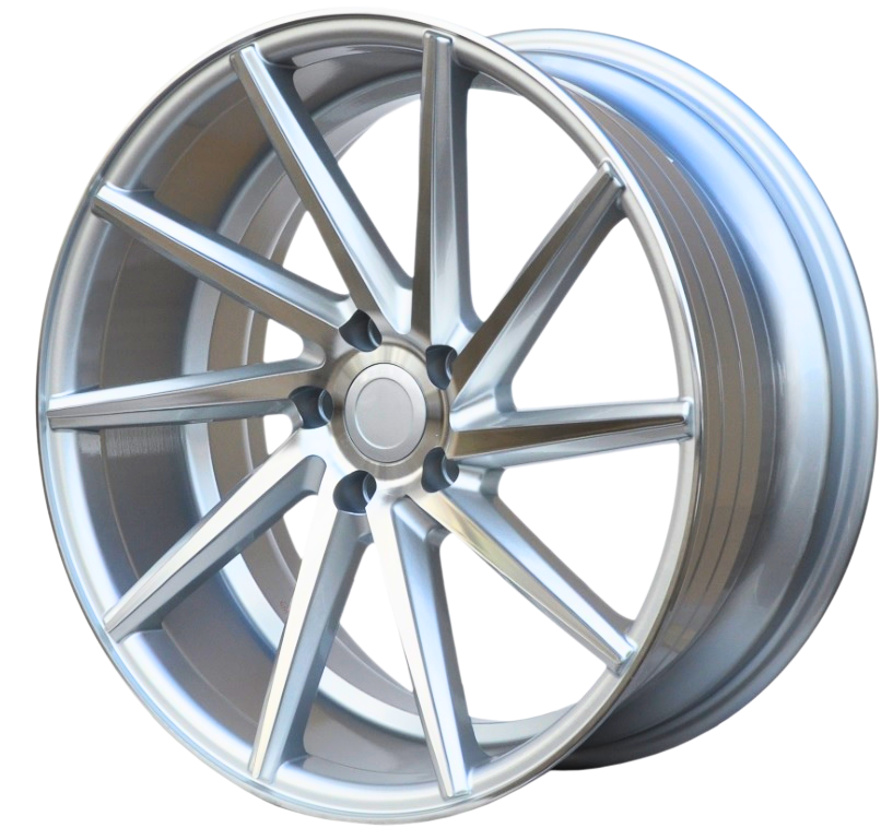 PDW 1059 Alufælge 19" 5x112 ET26 – Poleret/sølv (sæt á 4)