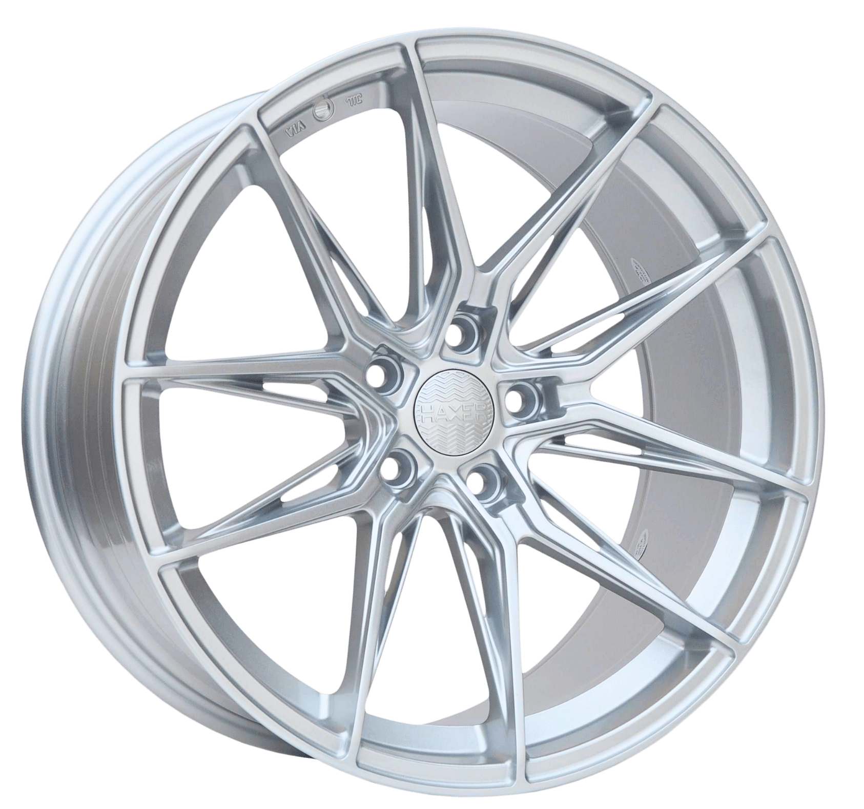 Haxer HX036 Alufælge 19" 5x112 ET25 – Sølv (sæt á 4)