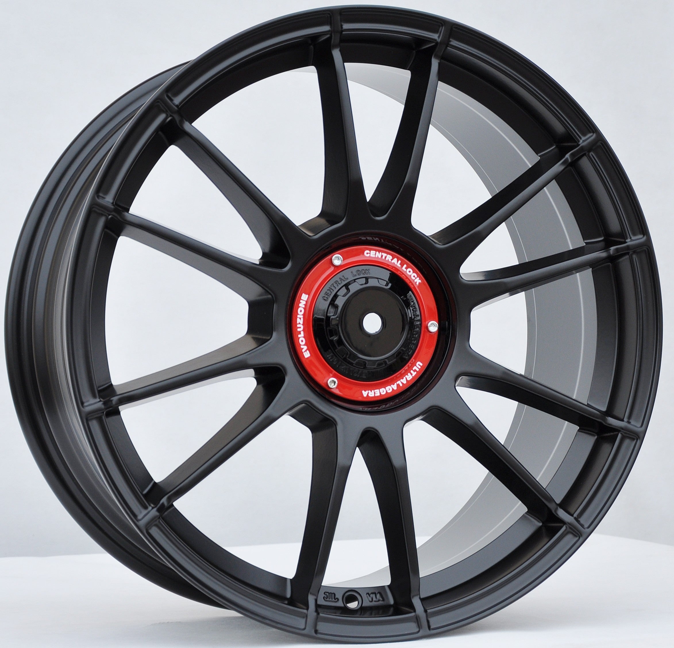 PDW 0256 Alufælge 19" 5x112 ET35 – Sort półmat (sæt á 4)