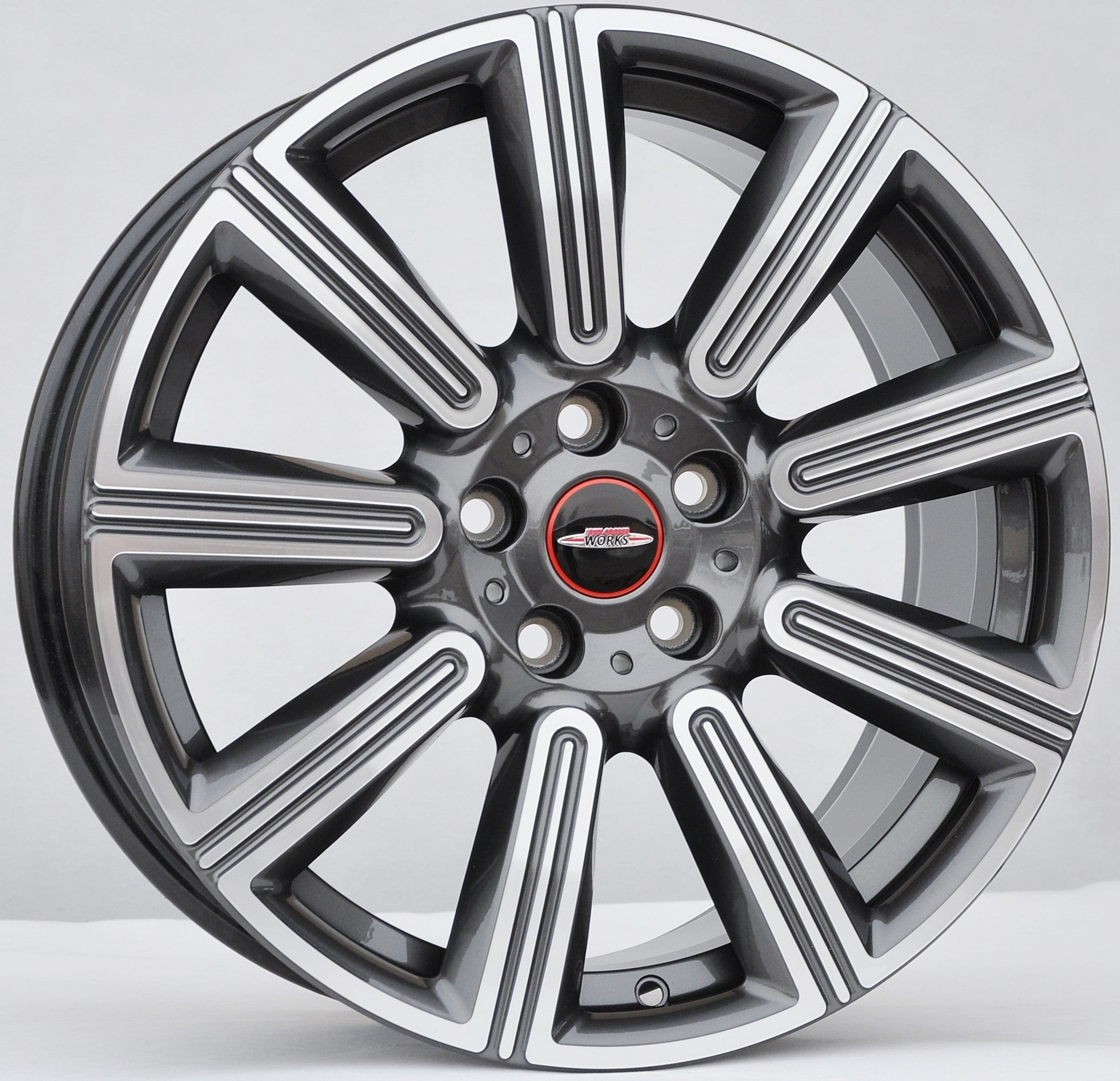 Mini (oryginalne OEM) 6883351 Alufælge 18" 5x112 ET57 – Poleret/grafit (sæt á 4)