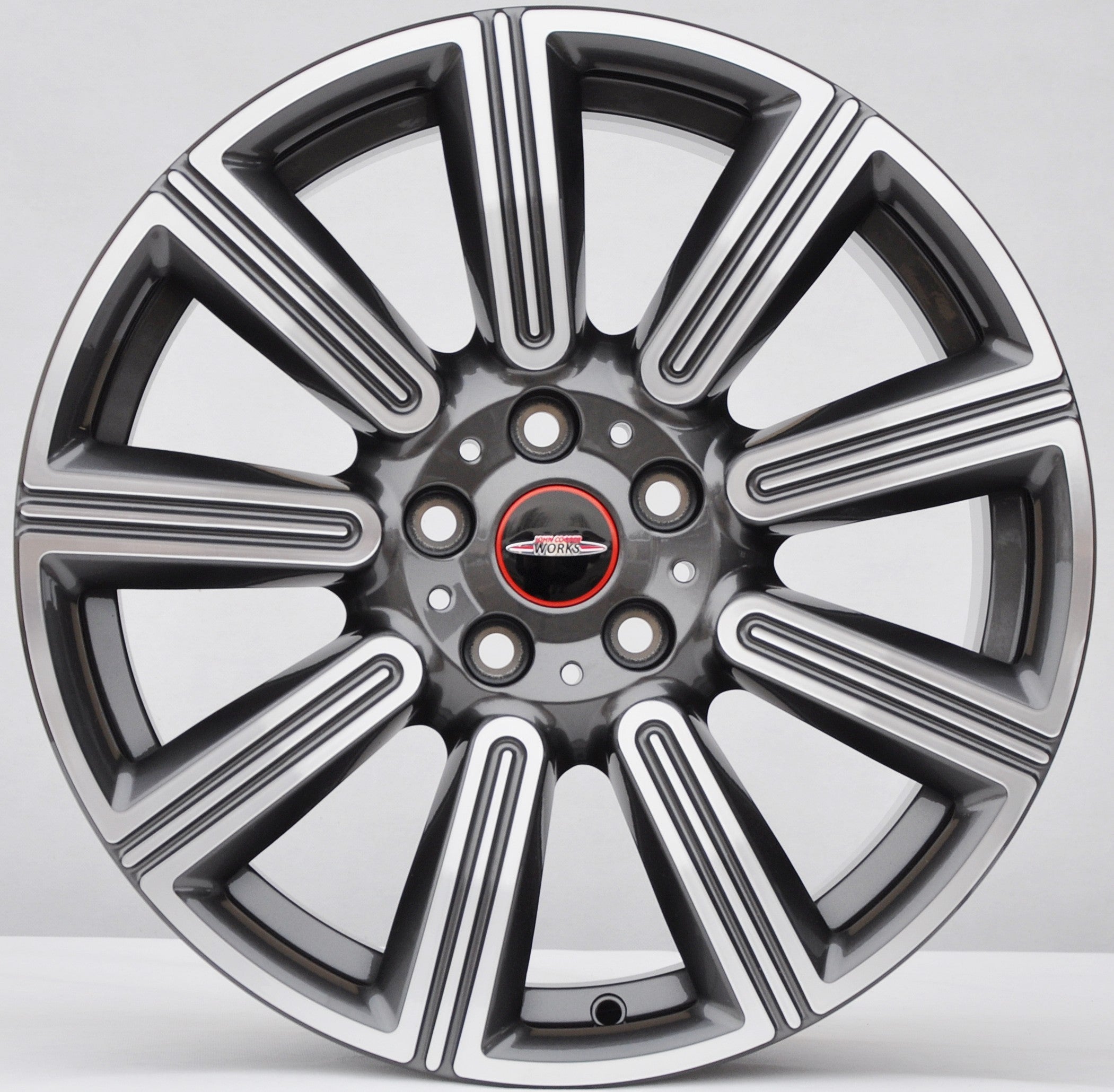 Mini (oryginalne OEM) 6883351 Alufælge 18" 5x112 ET57 – Poleret/grafit (sæt á 4)
