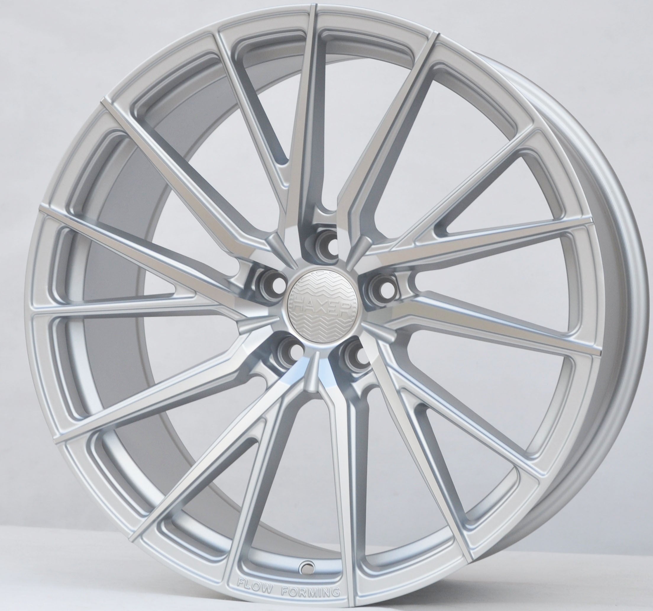 Haxer HX06 Alufælge 21" 5x112 ET25 – Poleret/sølv (sæt á 4)