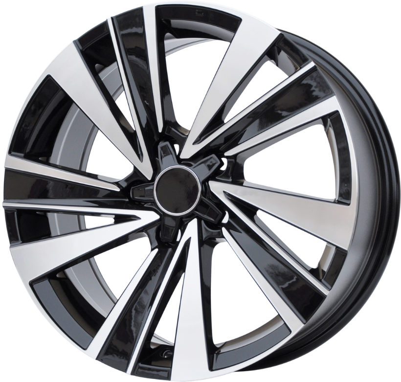 PDW 1382 Alufælge 16" 5x114.3 ET40 – Sort (sæt á 4)