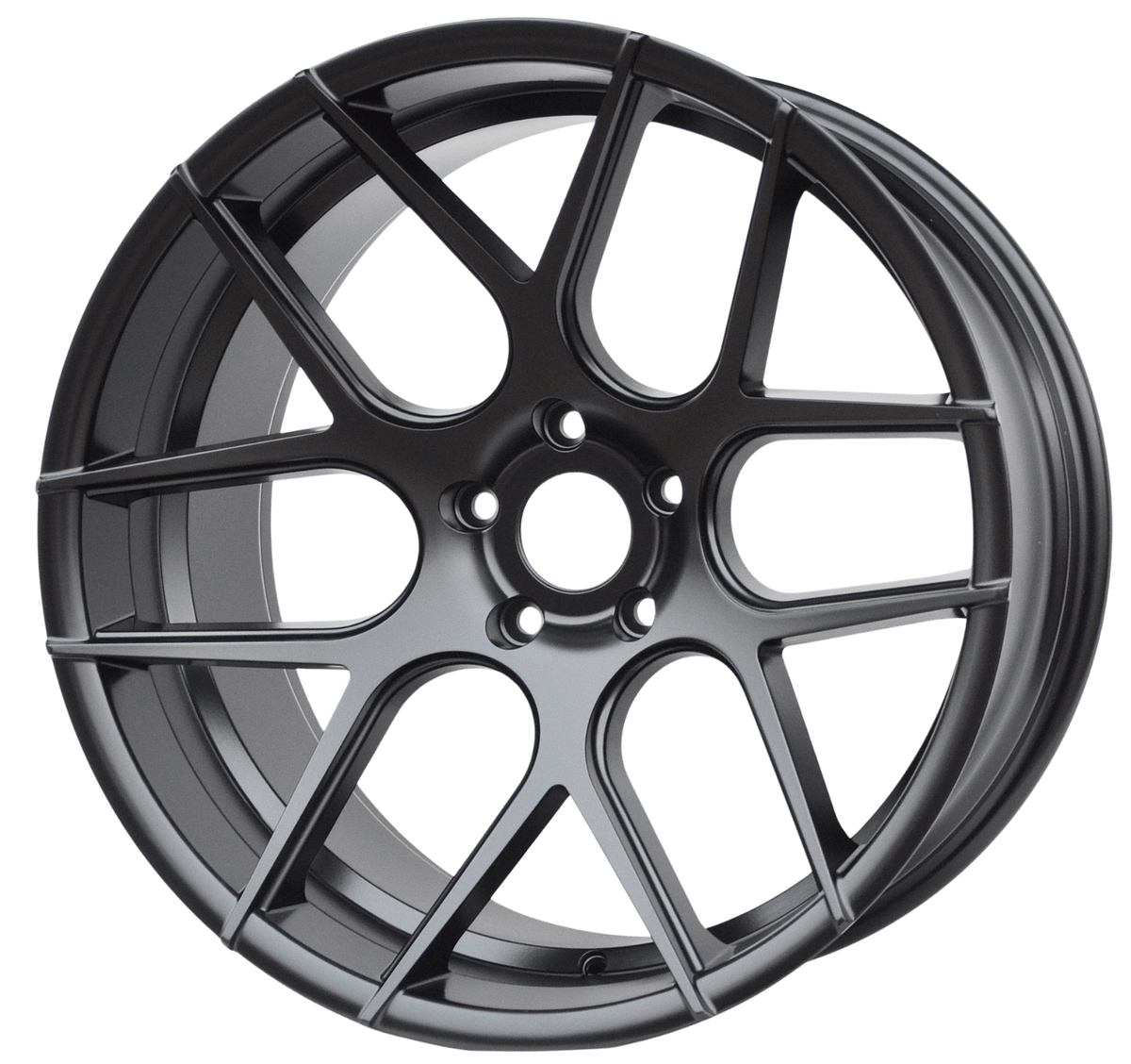 Haxer SSA03 (HX022) Alufælge 18" 8J 5x120 ET35 – Sort halvmat (sæt á 4)