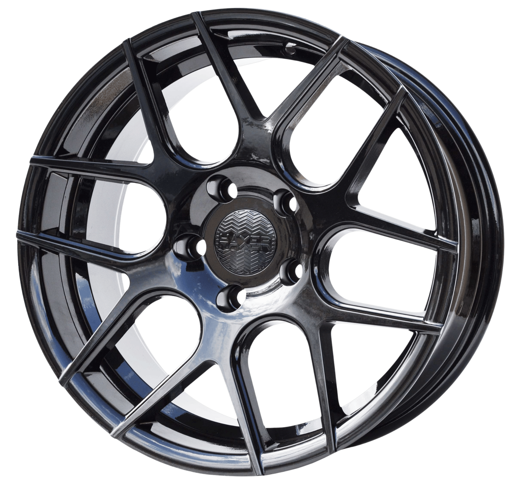 Haxer SSA03 (HX022) Alufælge 18" 5x120 ET35 – Black perl (sæt á 4)