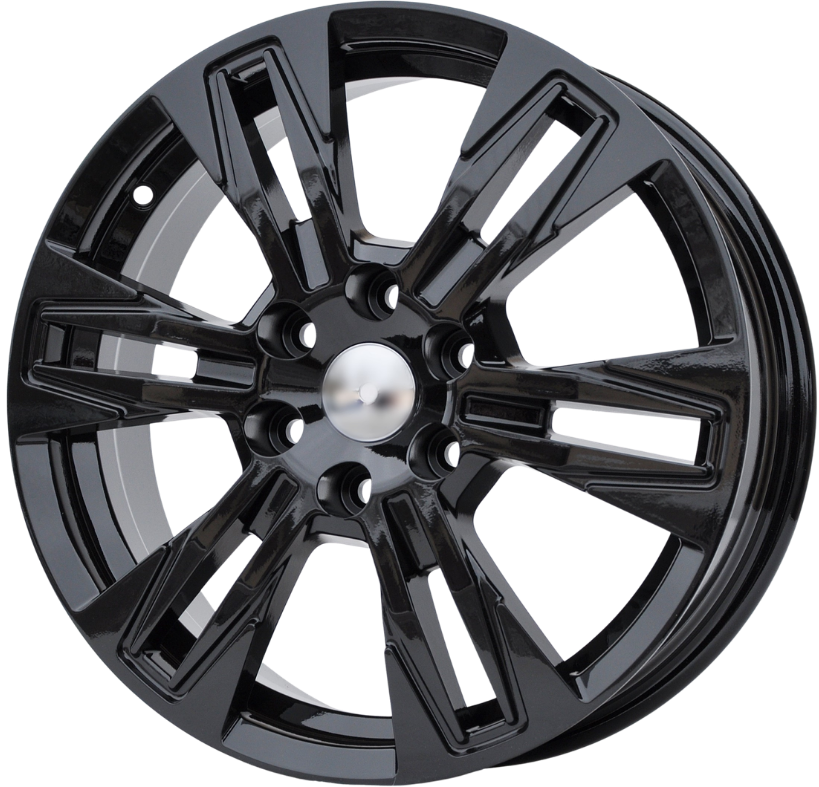 PDW 3606 Alufælge 17" 6x120 ET50 – Sort (sæt á 4)