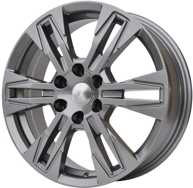 PDW 3606 Alufælge 17" 6x120 ET50 – Gun metal (sæt á 4)