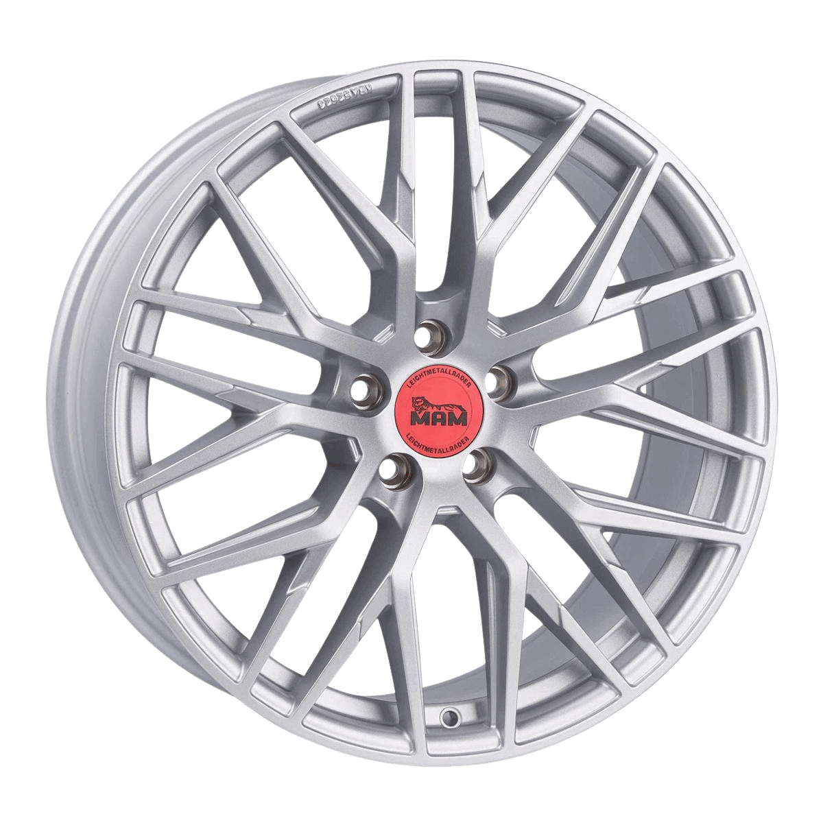 MAM RS4 Alufælge 17" 5x108 ET45 – Sølv (sæt á 4)
