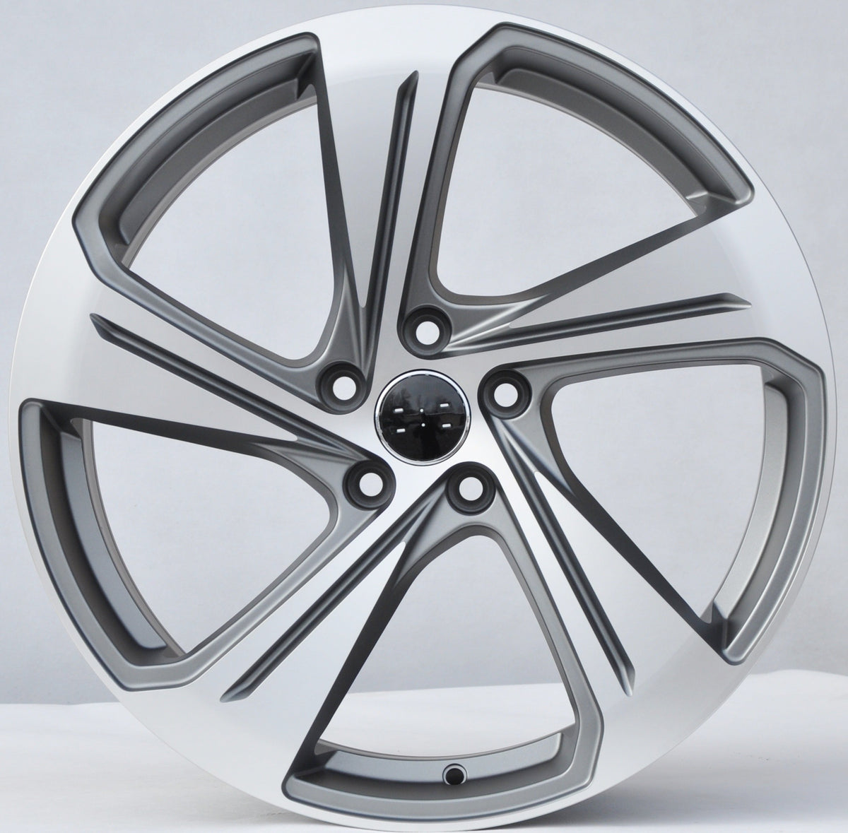 PDW 1270 Alufælge 18" 5x112 ET35 – Poleret/grafit mat (sæt á 4)