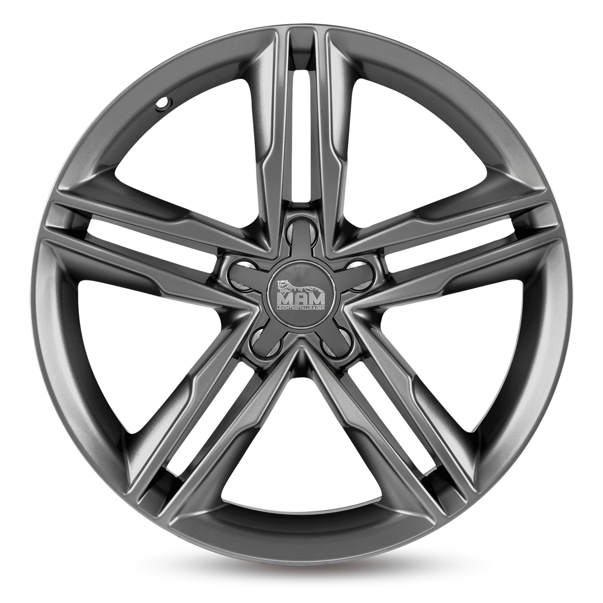 MAM A1 Alufælge 18" 5x112 ET44 – Gun metal (sæt á 4)