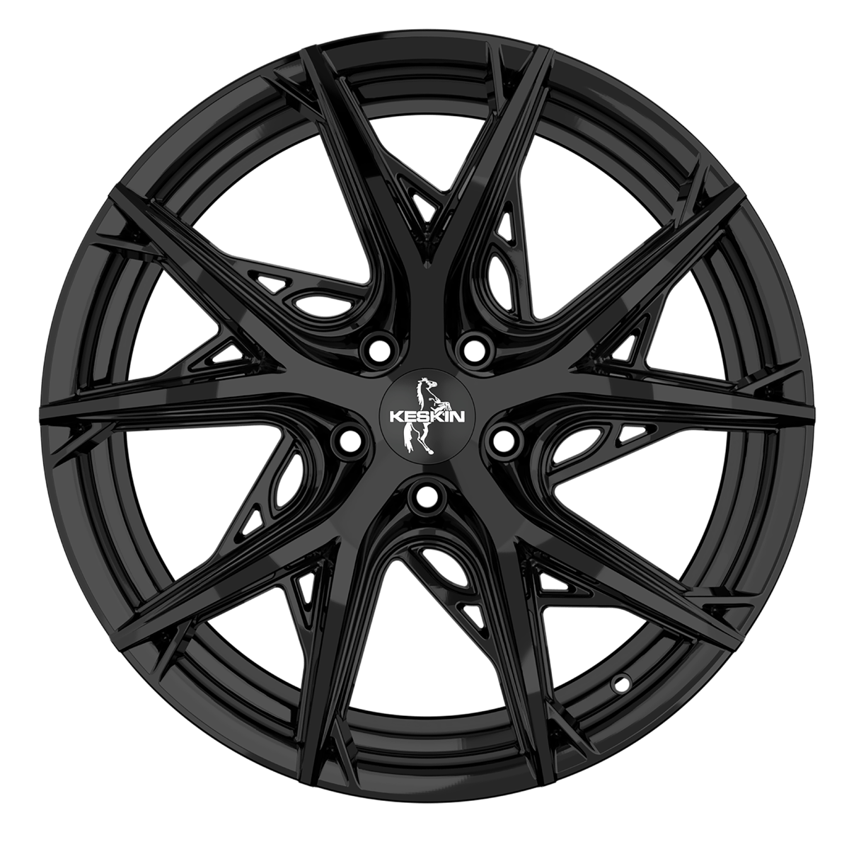 Keskin KT24 Alufælge 19" 5x112 ET30 – Sort (sæt á 4)