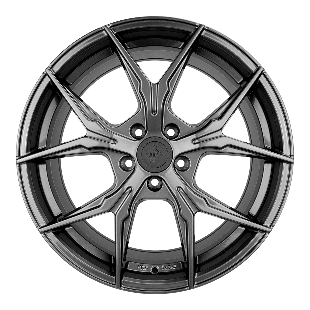 Keskin KT19N Alufælge 19" 5x112 ET45 – Gun metal (sæt á 4)
