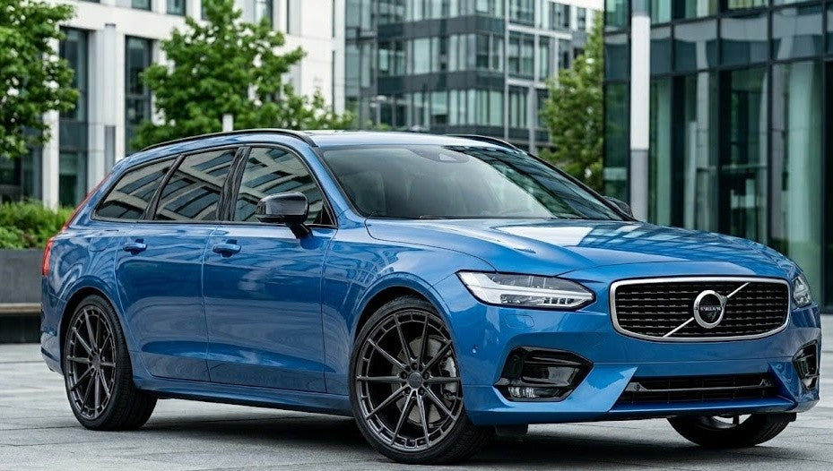 Haxer HX019F Alufælge 18" 5x108 ET42 – Sort półmat (sæt á 4)