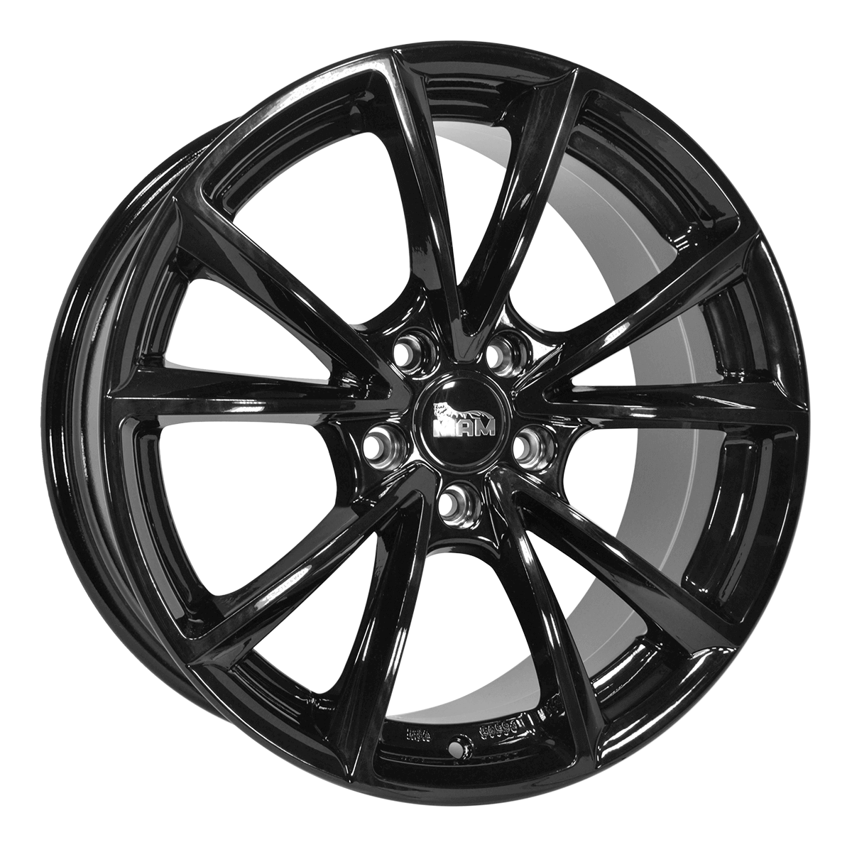 MAM A5 Alufælge 19" 5x112 ET45 – Sort (sæt á 4)