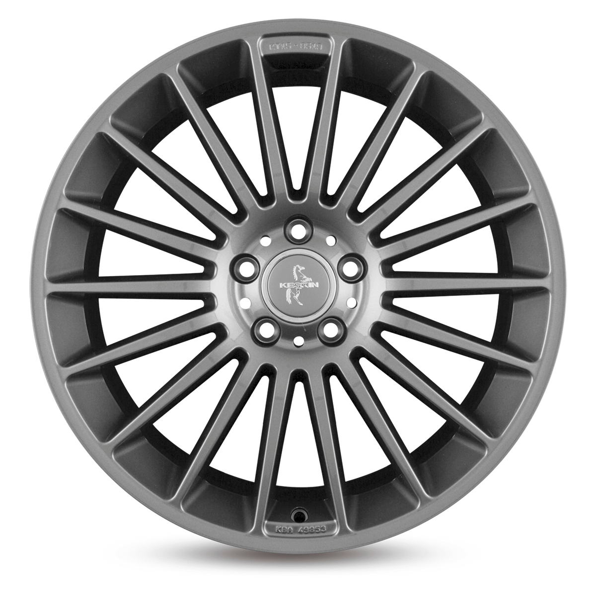 Keskin KT15 Alufælge 16" 5x108 ET40 – Gun metal (sæt á 4)