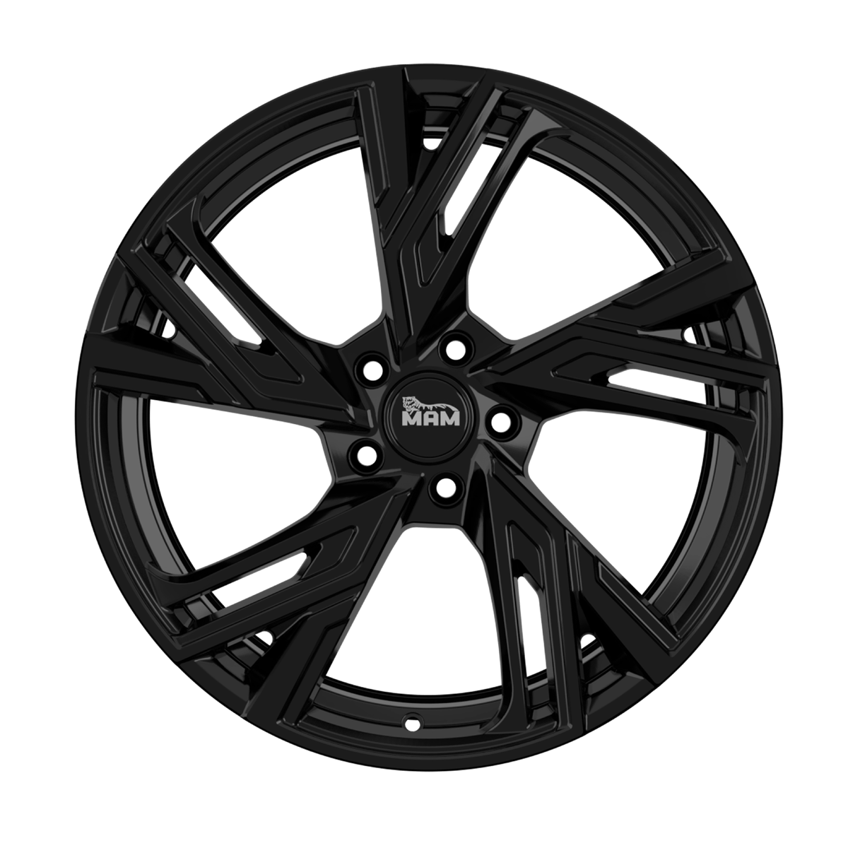 MAM RS5 Alufælge 17" 5x112 ET38 – Sort (sæt á 4)