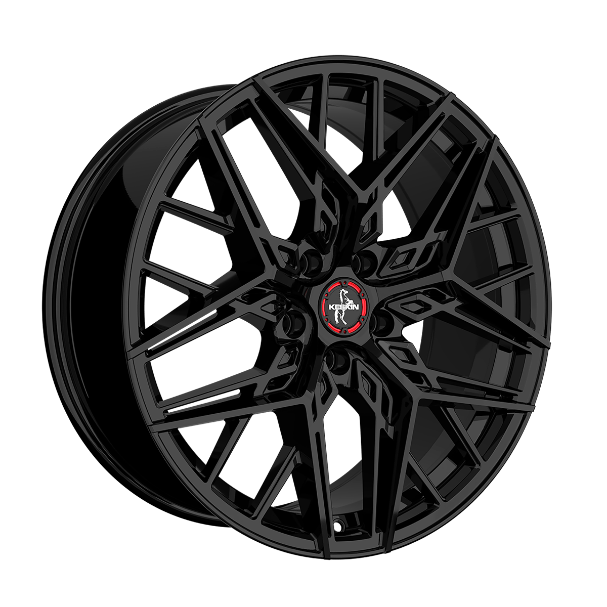Keskin KT25 Alufælge 20" 5x114.3 ET45 – Sort (sæt á 4)