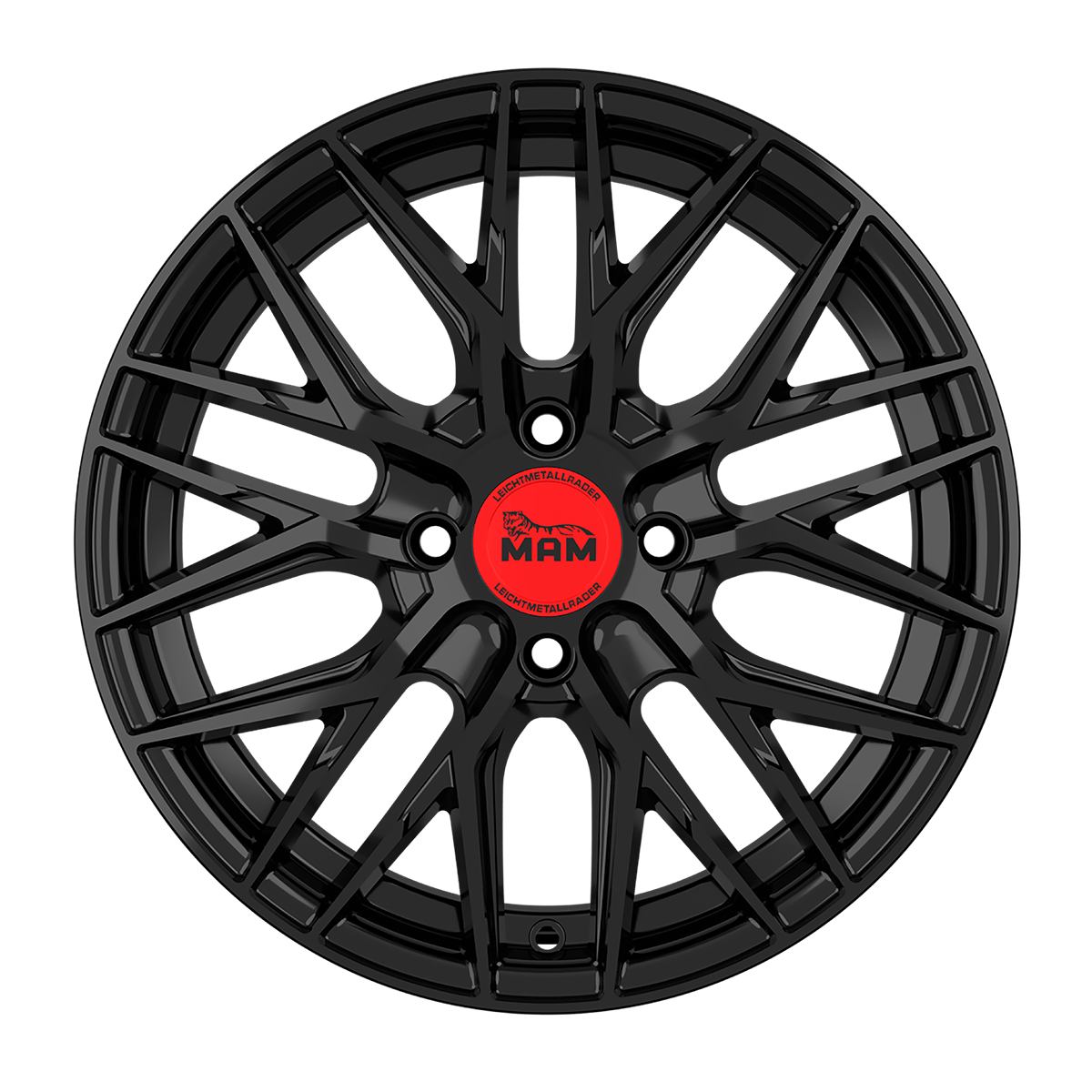 MAM RS4 Alufælge 16" 4x100 ET35 – Sort (sæt á 4)