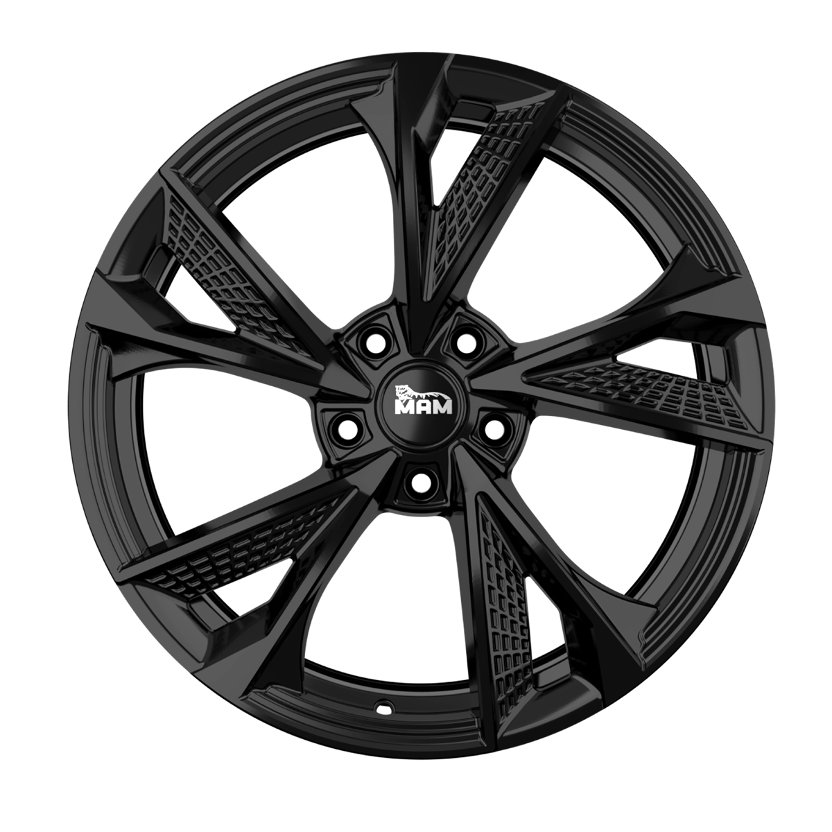 MAM RS6 Alufælge 17" 5x114.3 ET40 – Sort (sæt á 4)