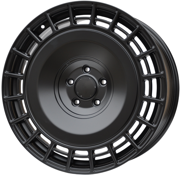 PDW 2162 Alufælge 22" 5x130 ET36 – Sort półmat (sæt á 4)