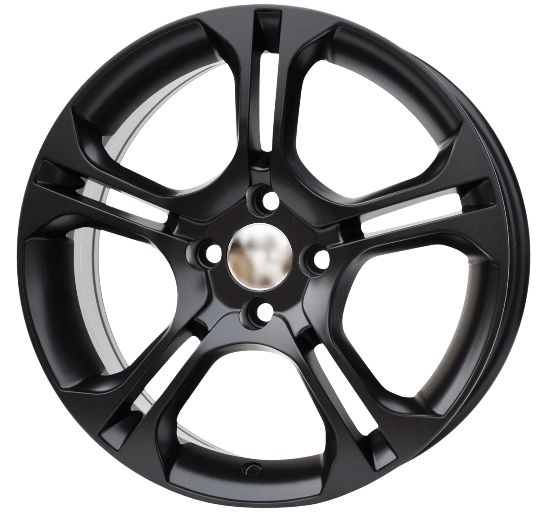 PDW 875 Alufælge 16" 4x100 ET37 – Sort (sæt á 4)