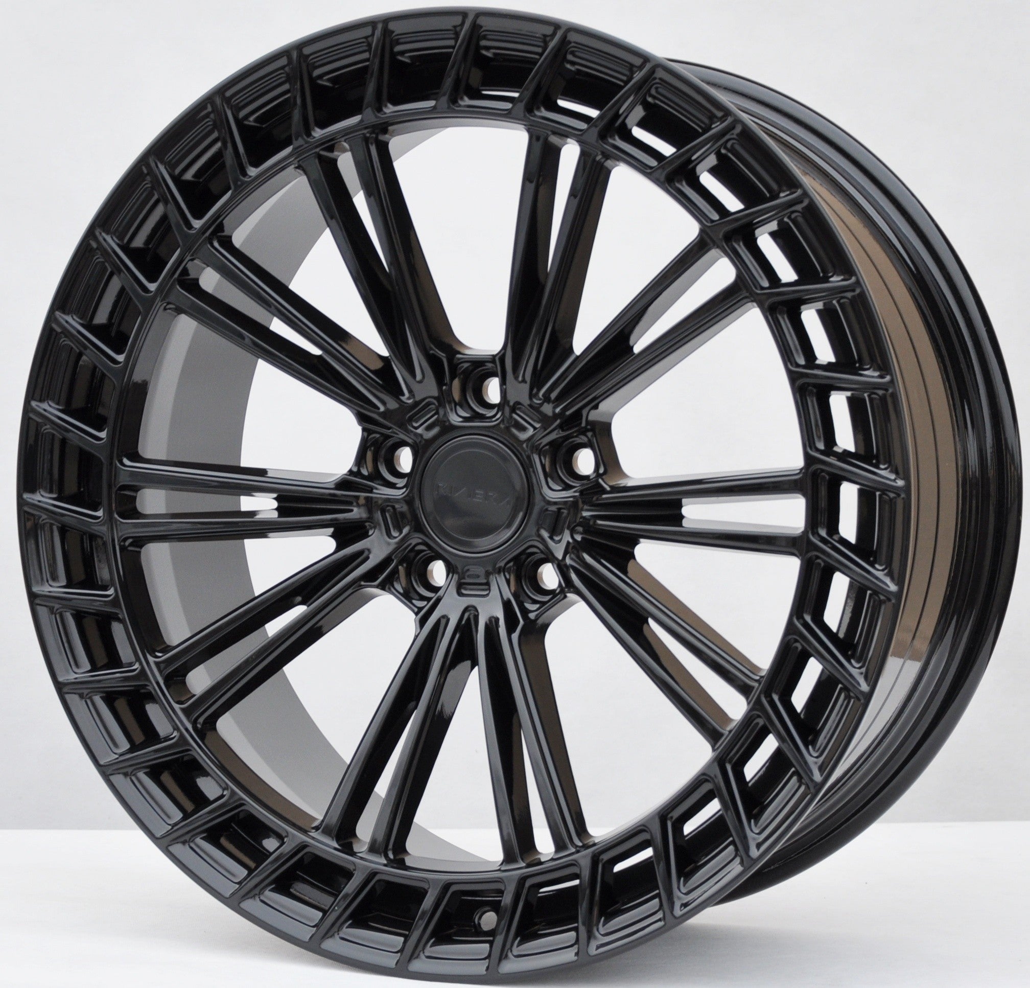 PDW 5167 Alufælge 20" 5x120 ET35 – Poleret/sort (sæt á 4)