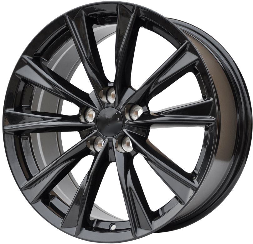PDW H3202F Alufælge 18" 5x114.3 ET35 – Sort (sæt á 4)