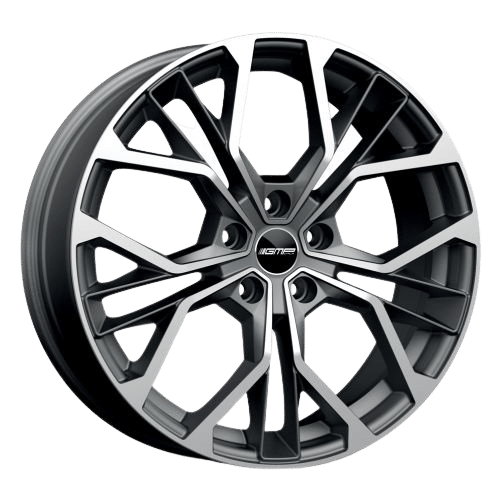 GMP Italia MATISSE Alufælge 17" 5x108 ET40 – Poleret/grafit mat (sæt á 4)